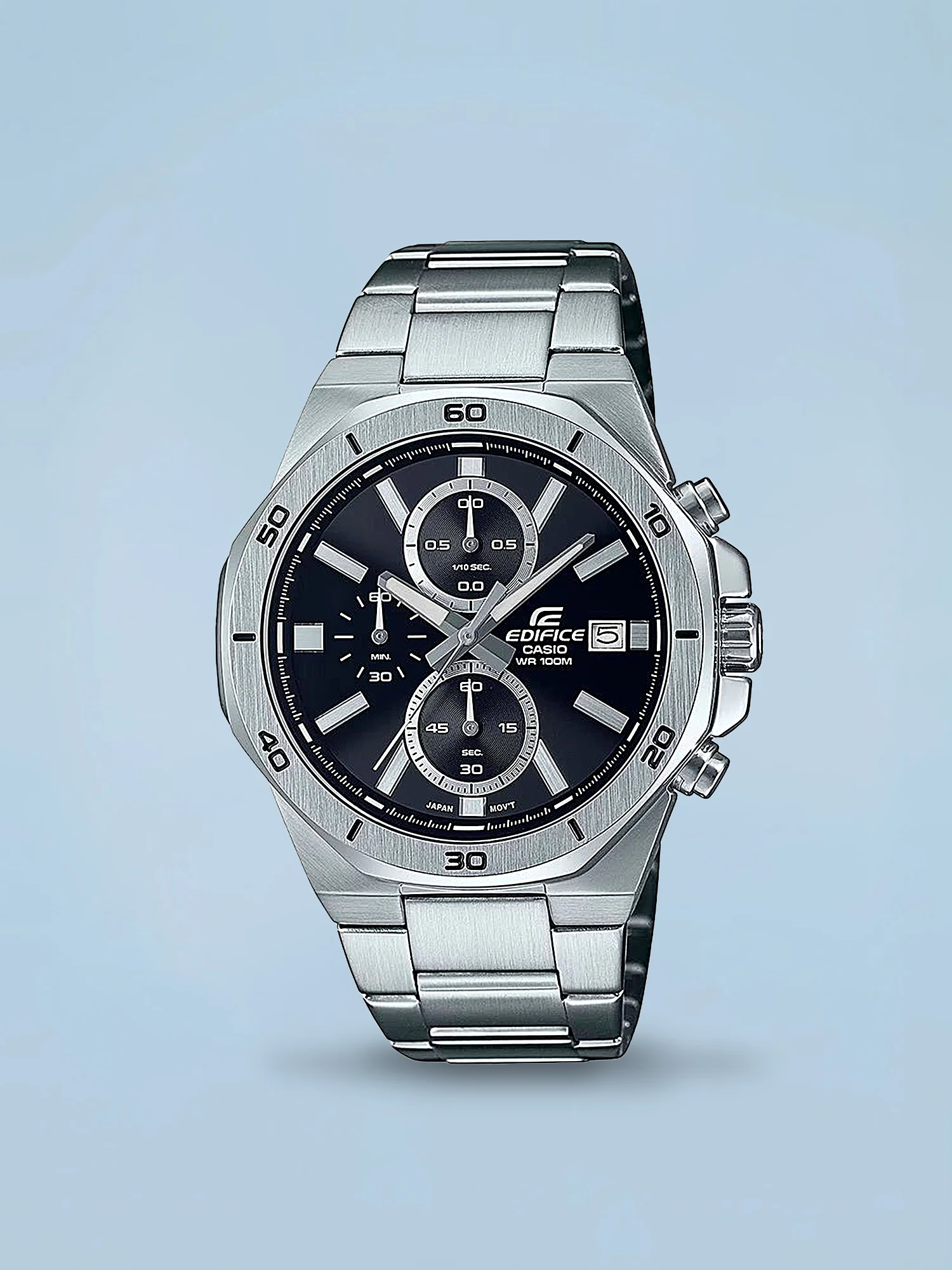 Casio Edifice Cronógrafo EFV-640D-1AV Preto