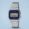 Casio Vintage Seigaiha A159WEVJ-2 Azul Edição Especial