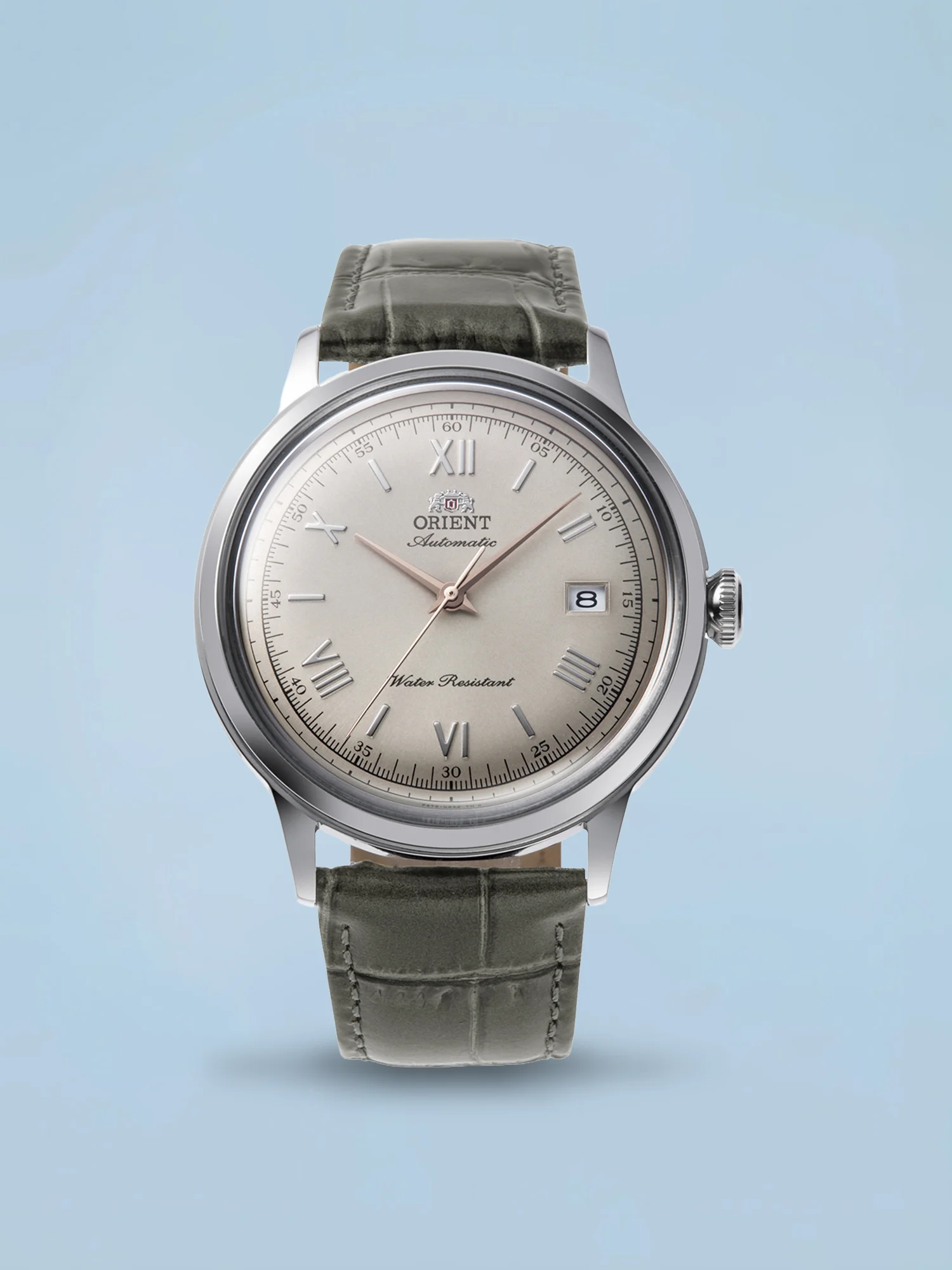 Orient Bambino V2 Automático Marrom Couro