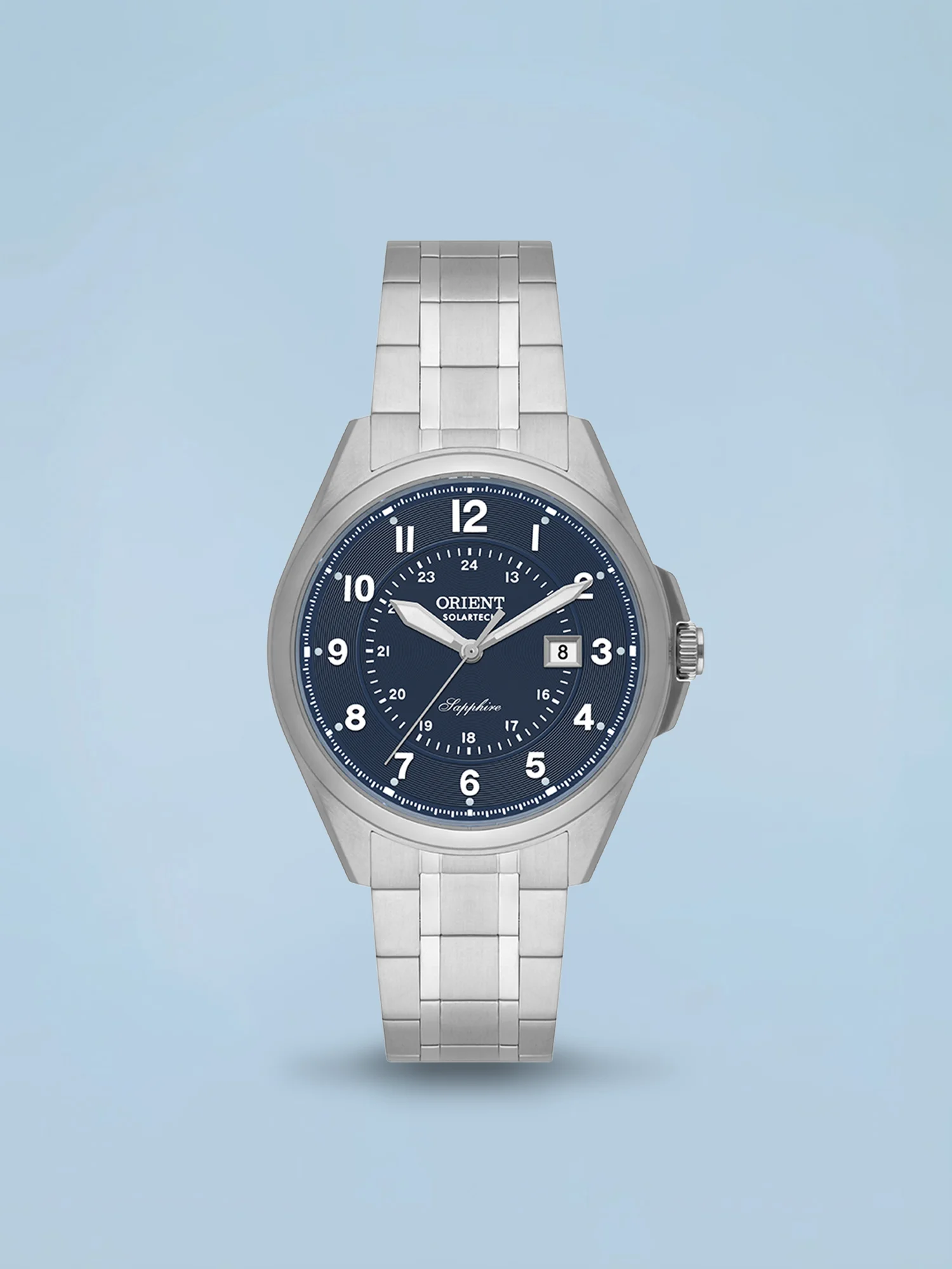 Orient Solartech Elite Land Troca Pulseira Azul