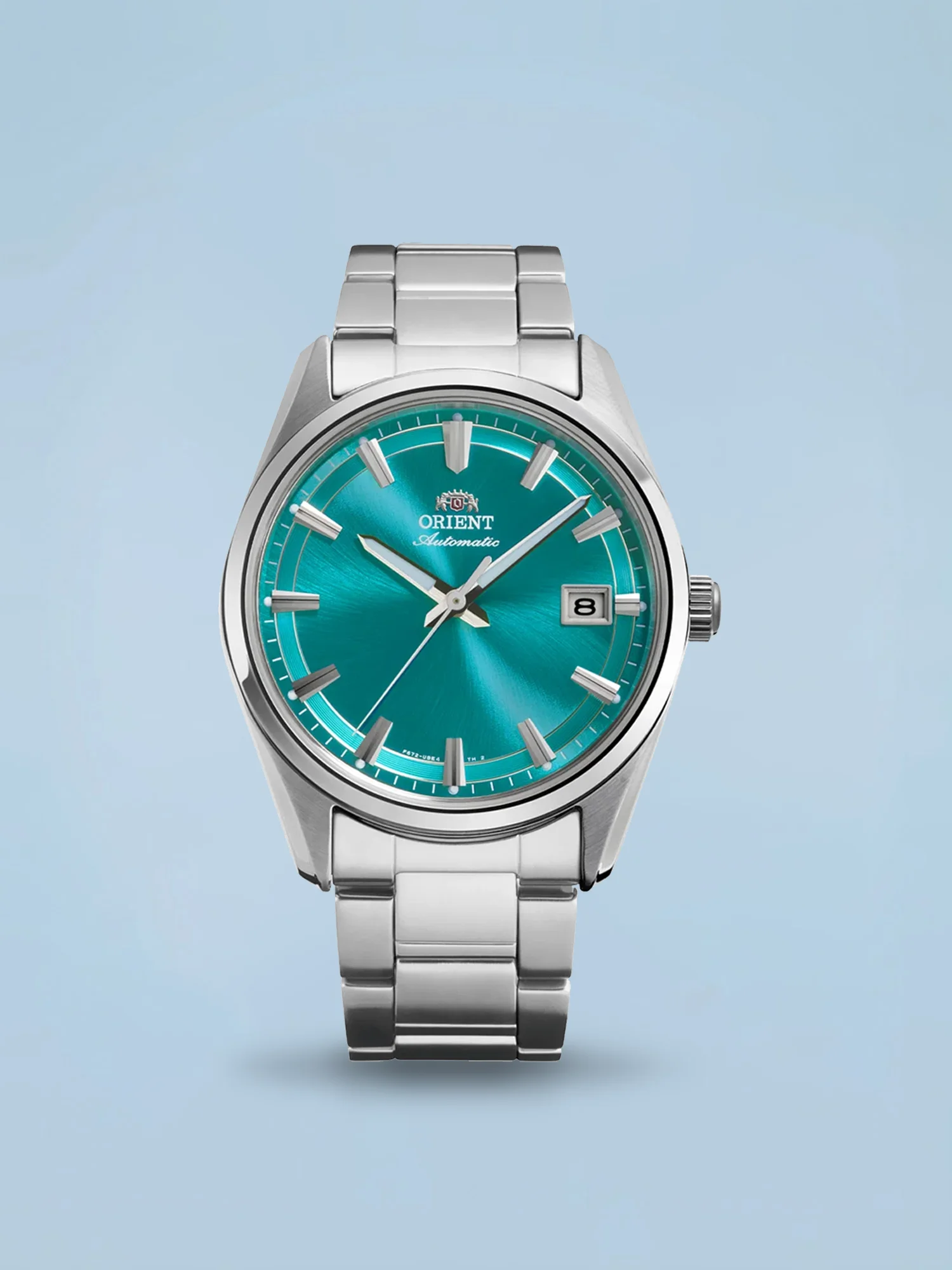 Orient Stretto Date Automático Azul Turquesa