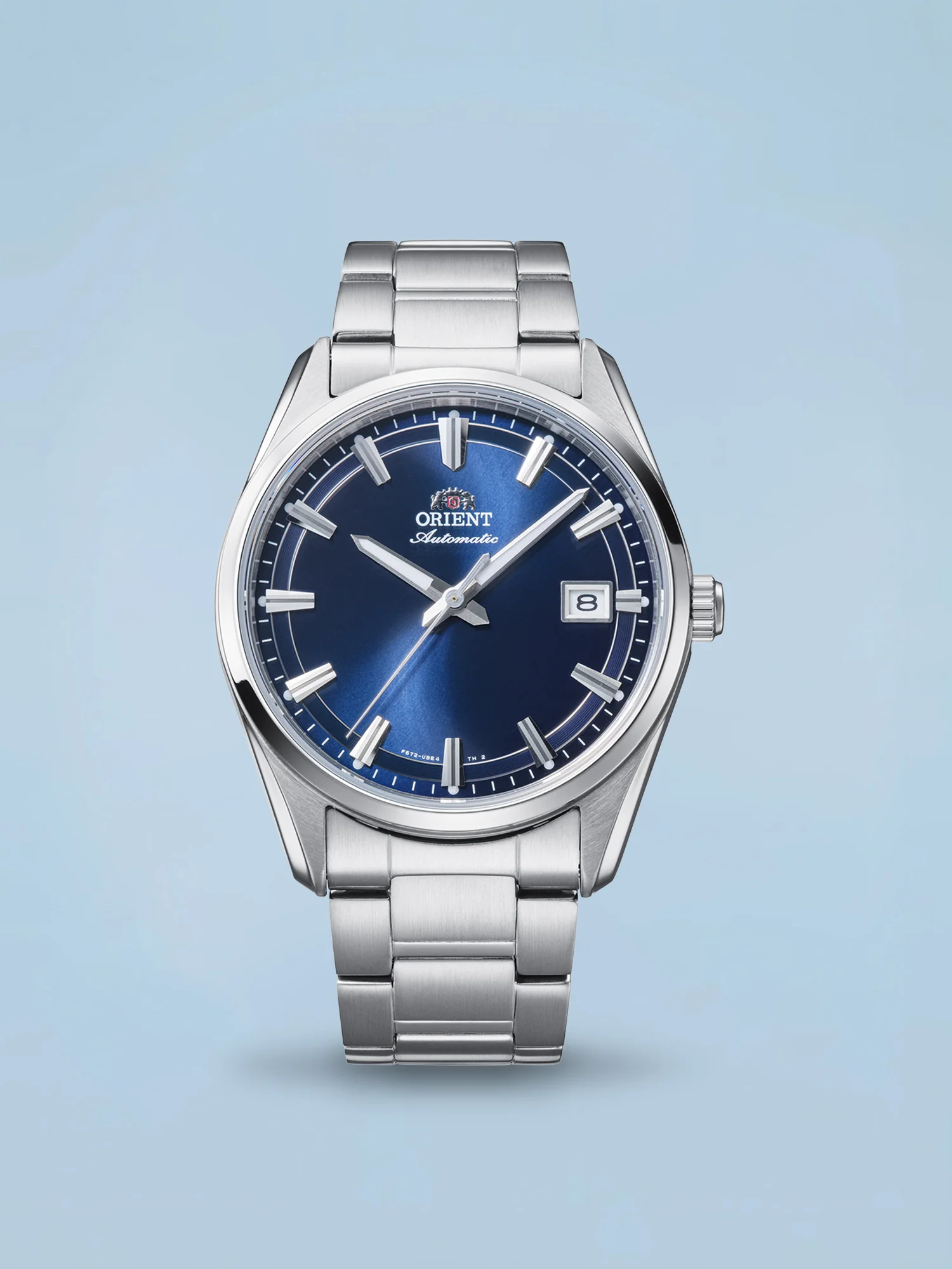 Orient Stretto Date Automático Azul