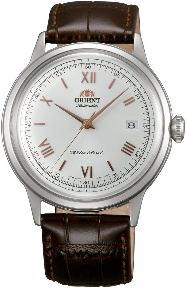 Orient Bambino V2 Automático Branco Couro