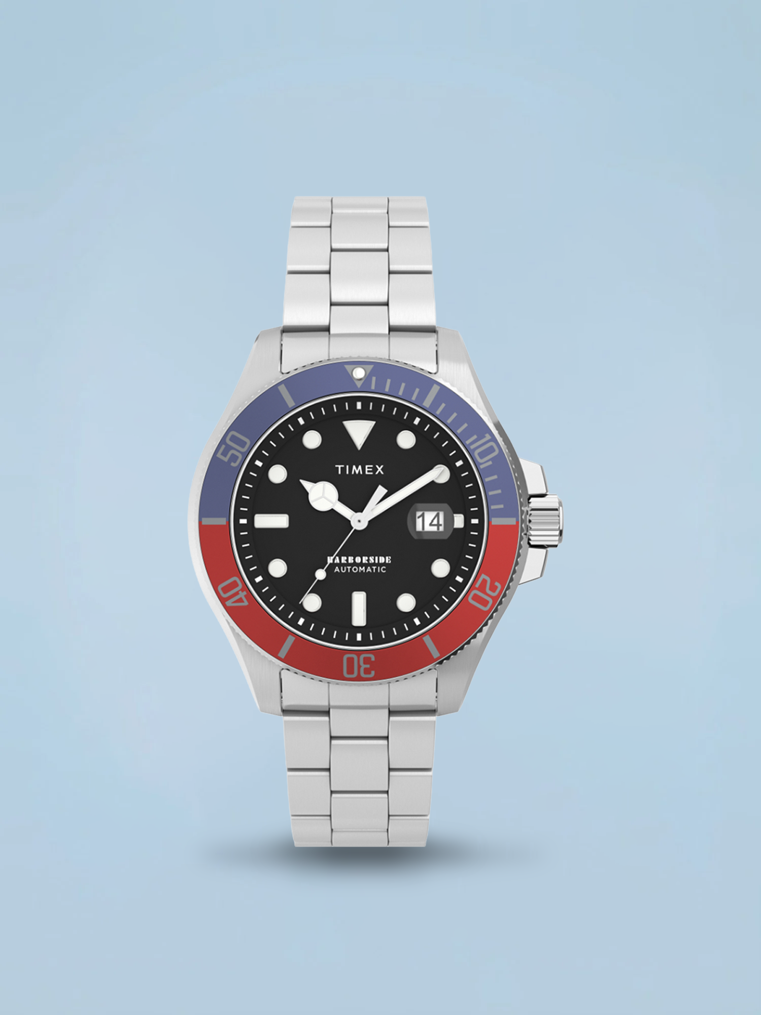 Timex Harborside Coast Pepsi Automático Diver Stile