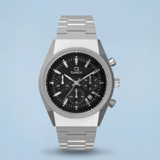 Relógio Timex Q Falcon Eye Cronógrafo Preto