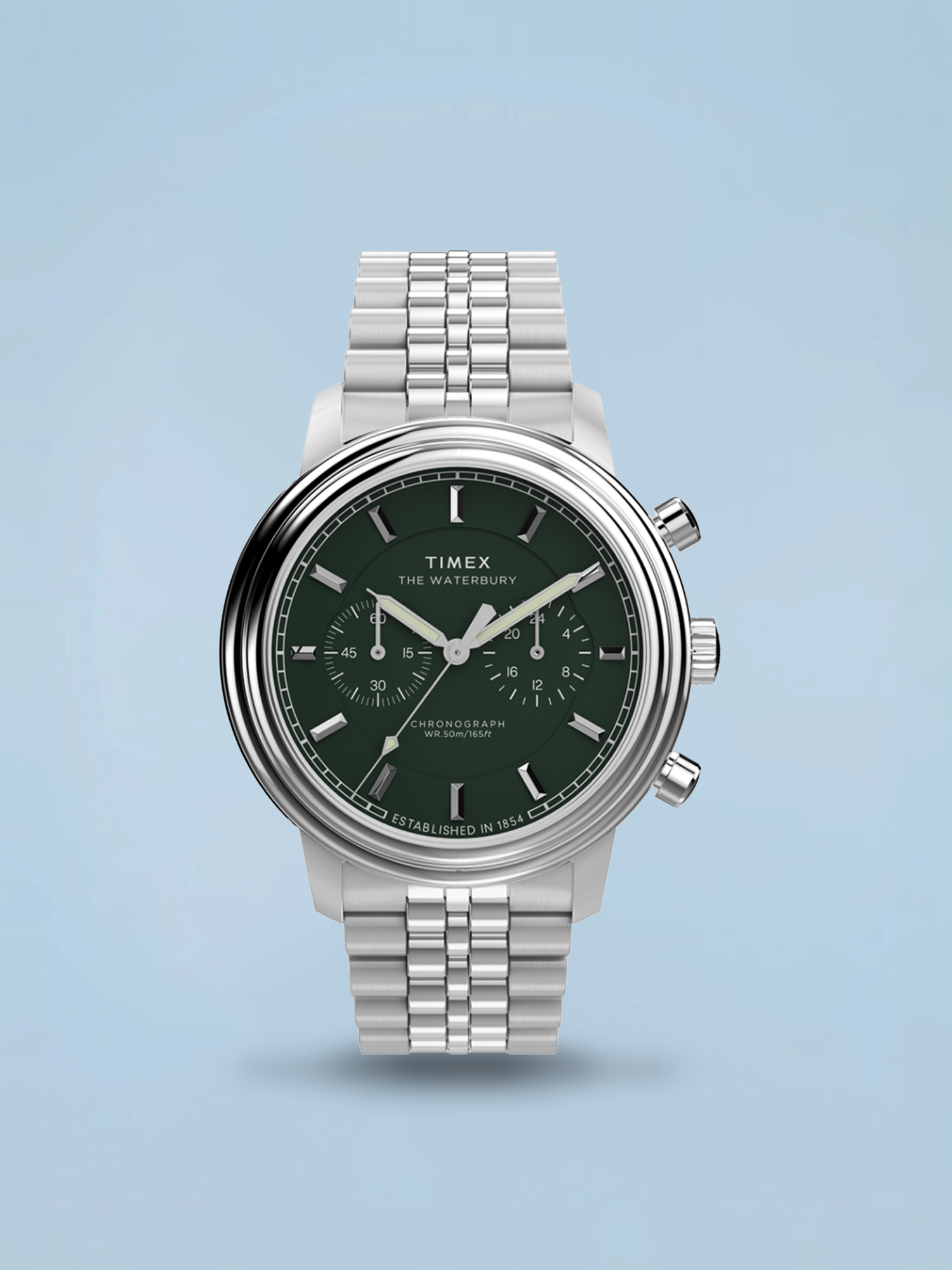 Timex Waterbury Metropolitan Cronógrafo Verde