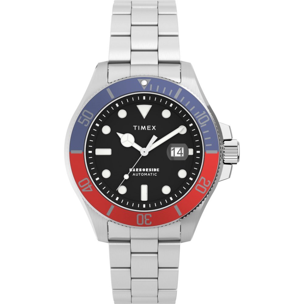 Timex Harborside Coast Pepsi Automático Diver Stile