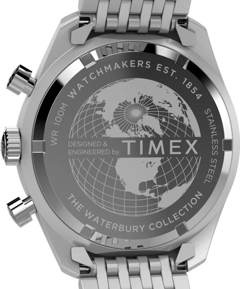 Timex Waterbury Tradicional Cronógrafo Azul