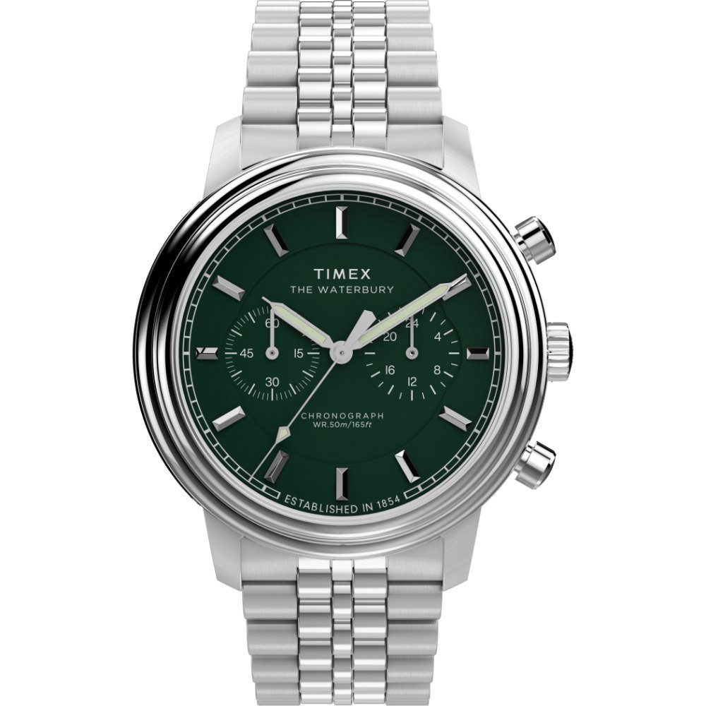 Timex Waterbury Metropolitan Cronógrafo Verde