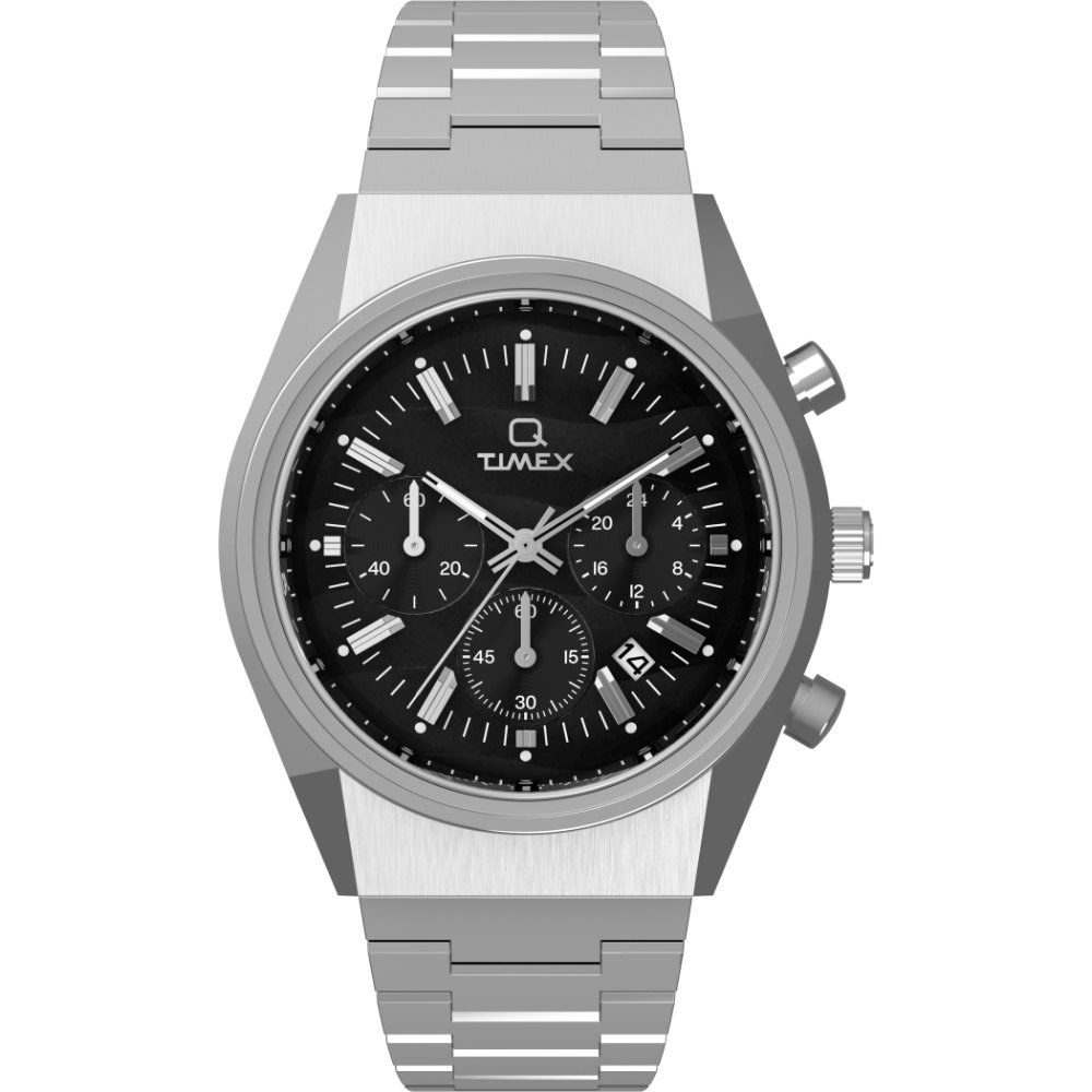 Timex Q Falcon Eye Cronógrafo Preto