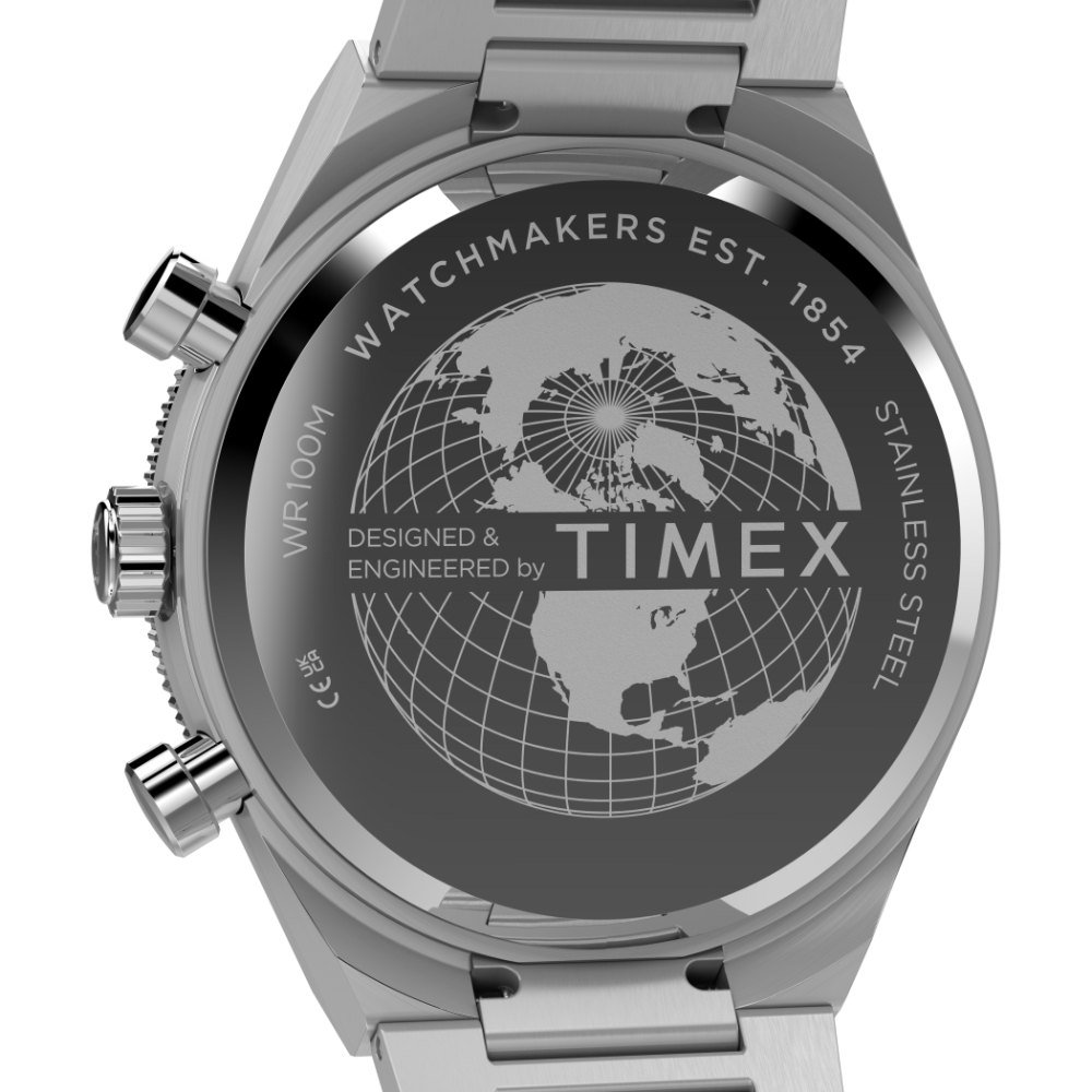 Timex Q Continental Cronógrafo Azul